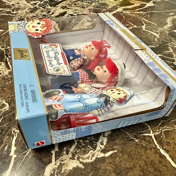 Raggedy Ann & Andy Kelly and Tommy doll set - Picture 3 of 5